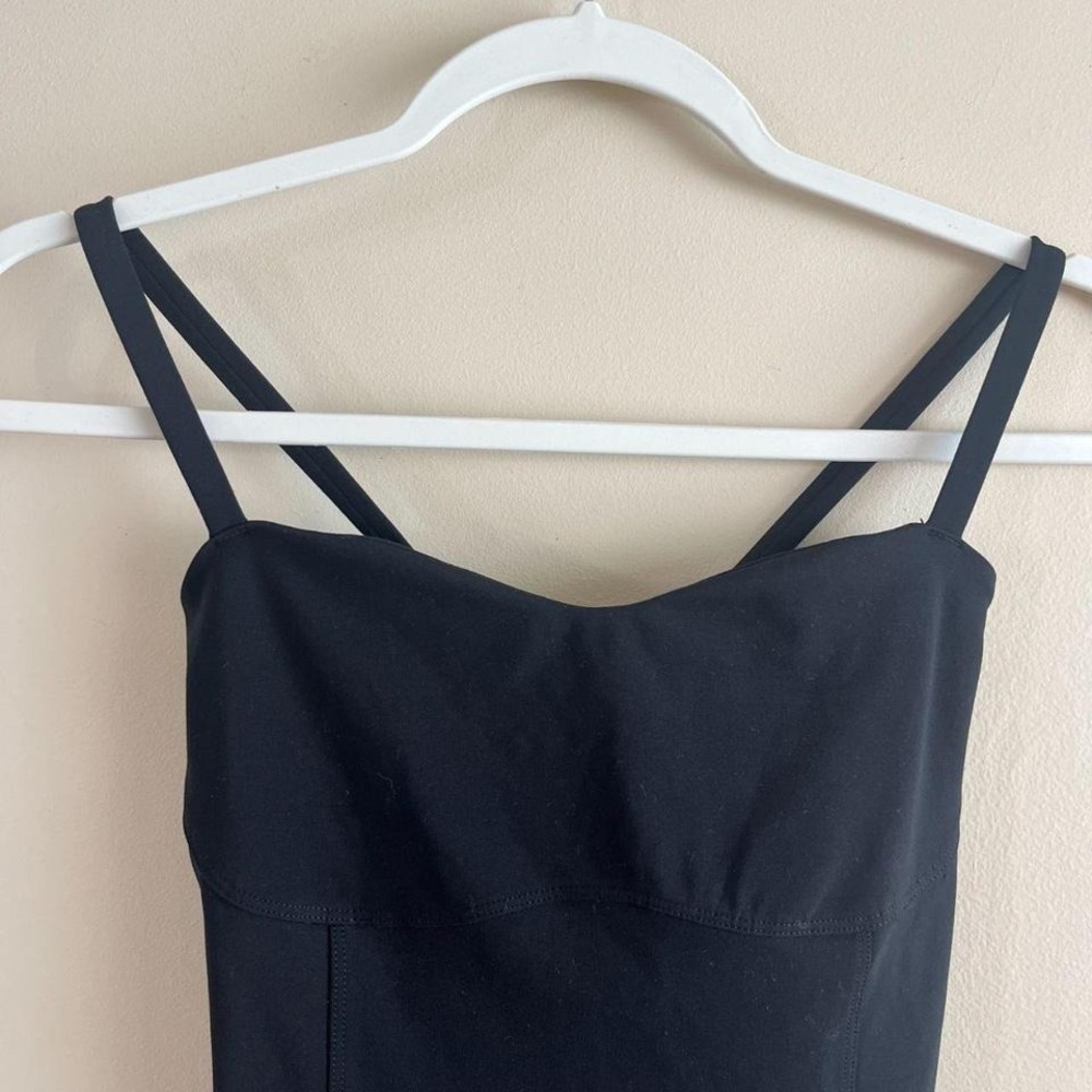 Spiritual Gangster Black Bodysuit Romper S Crossback Athletic Shorts Pilates - Picture 4 of 6